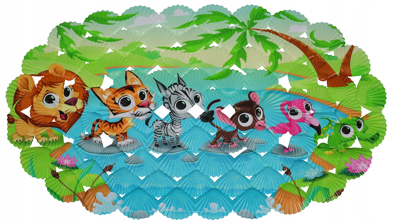 MATA ANTYPOŚLIZGOWA DO WANNY BRODZIKA KĄPIELI DO ŁAZIENKI