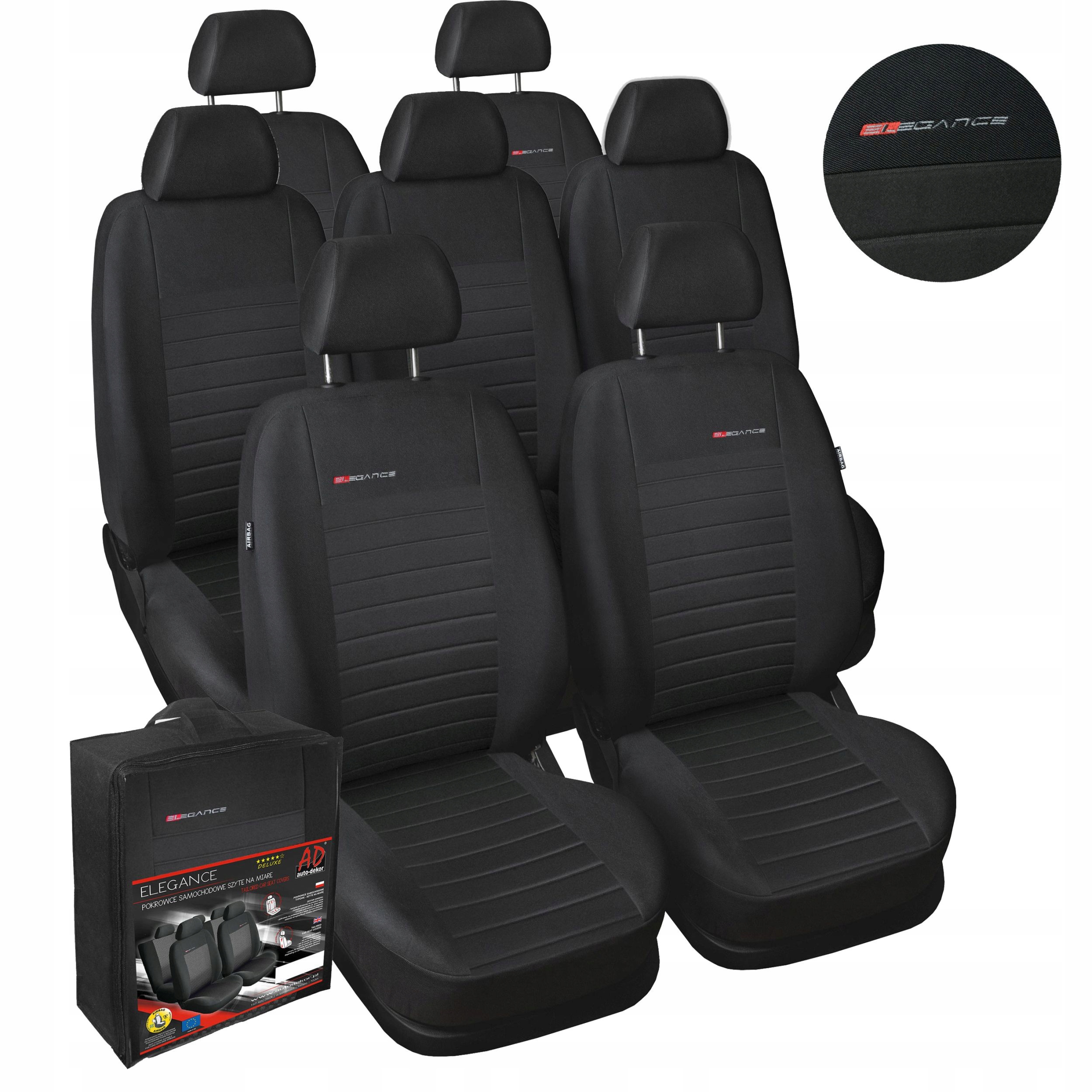 Meracie kryty pre Seat Alhambra 7 osôb 2010-2020