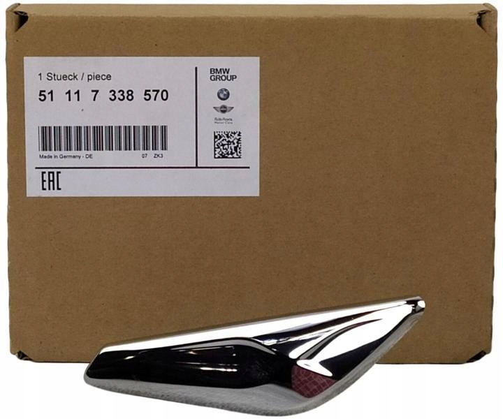 OE BMW ZAŚLEPKA BŁOTNIKA PRAWA BMW X3 F25 X4 F26