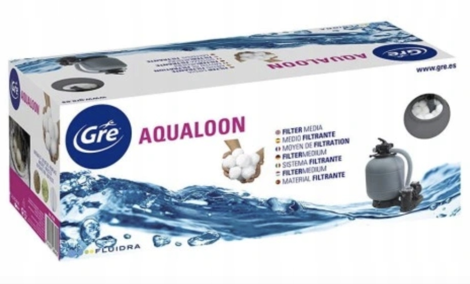 Aqualoon 700g oryginalne kule filtracyjne 25kg piasku
