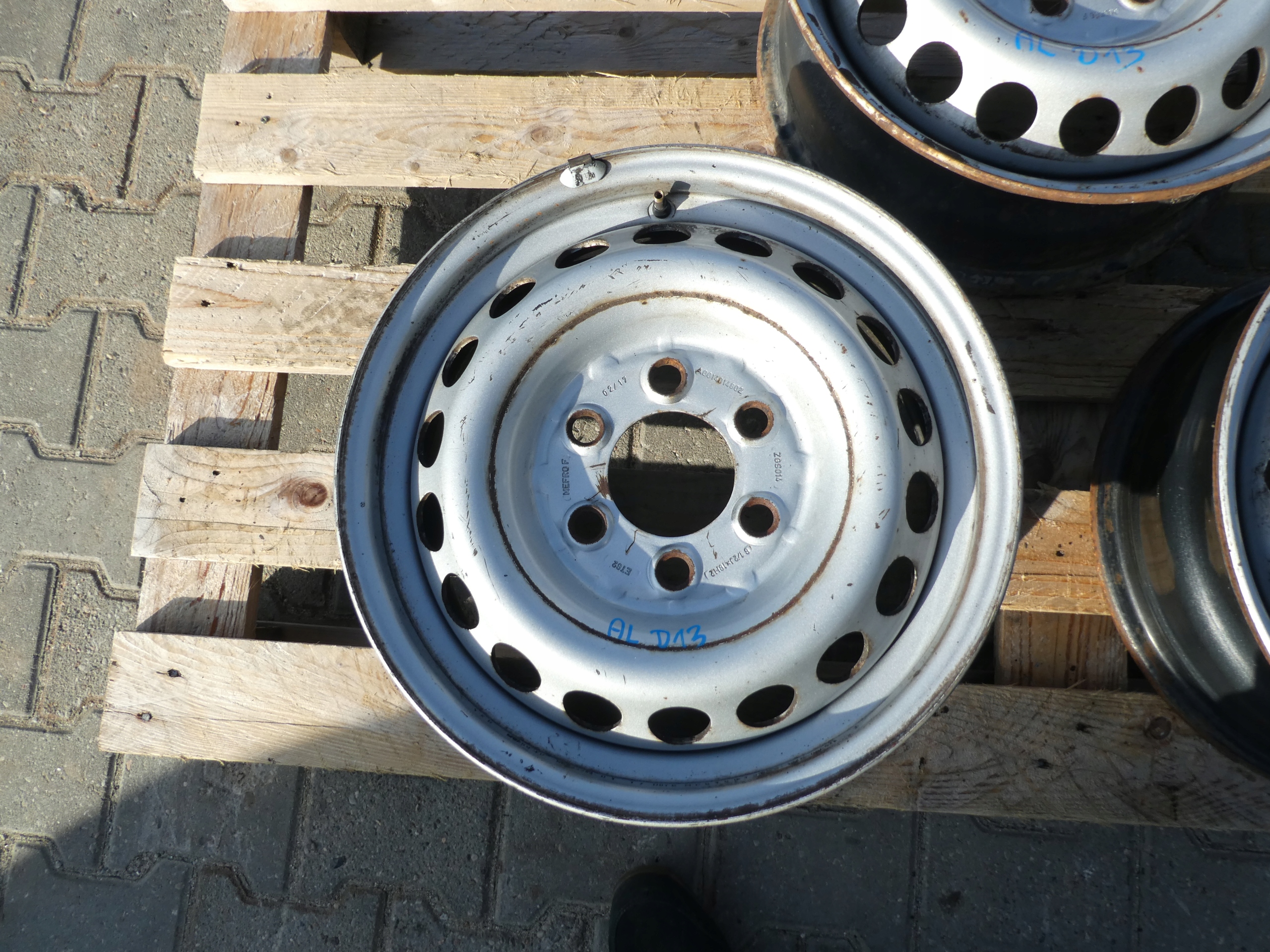 4X discs metal disc MERCEDES SPRINTER CRAFTER A0014014802