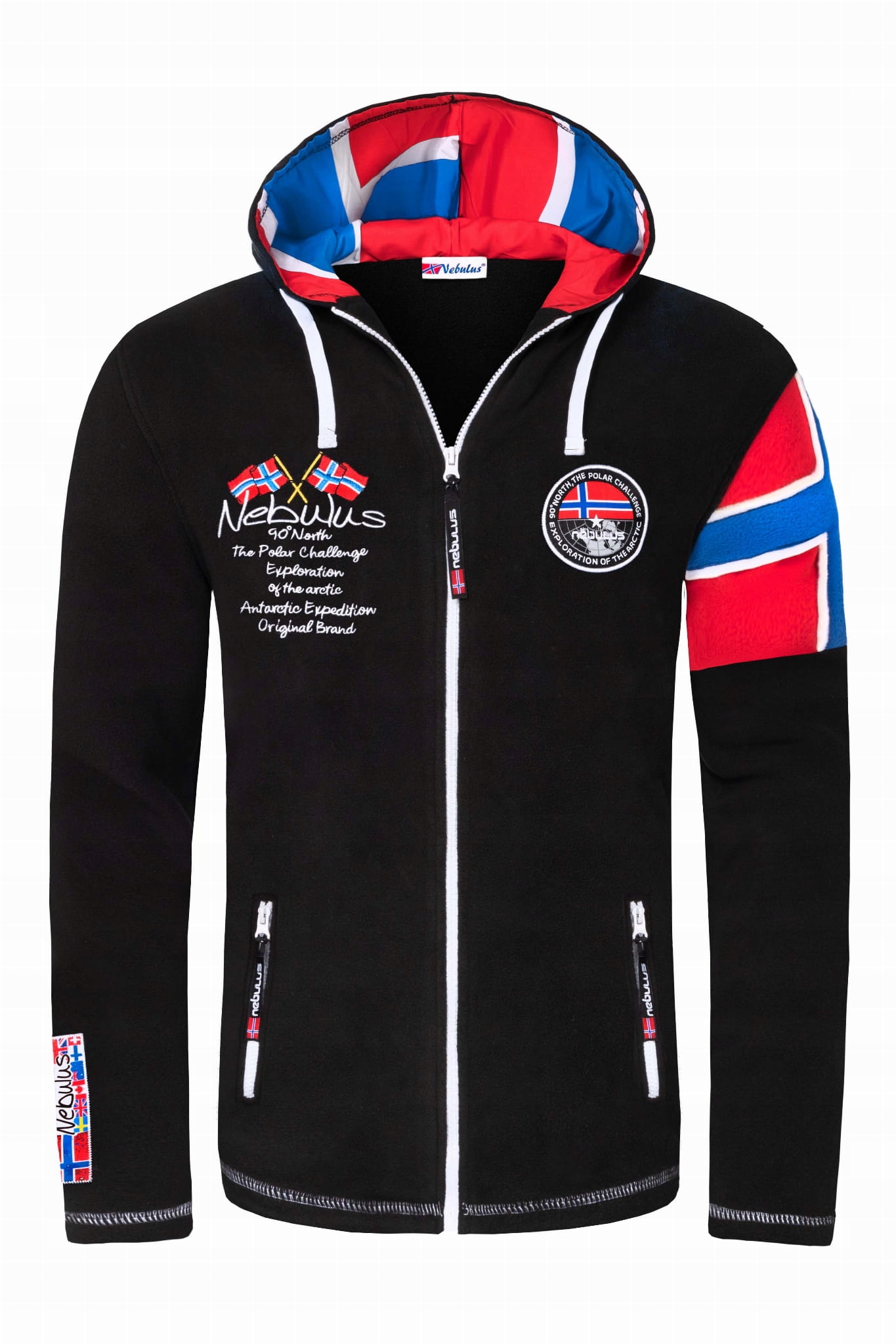 

Nebulus Polar z kapturem Kinley czarny XL