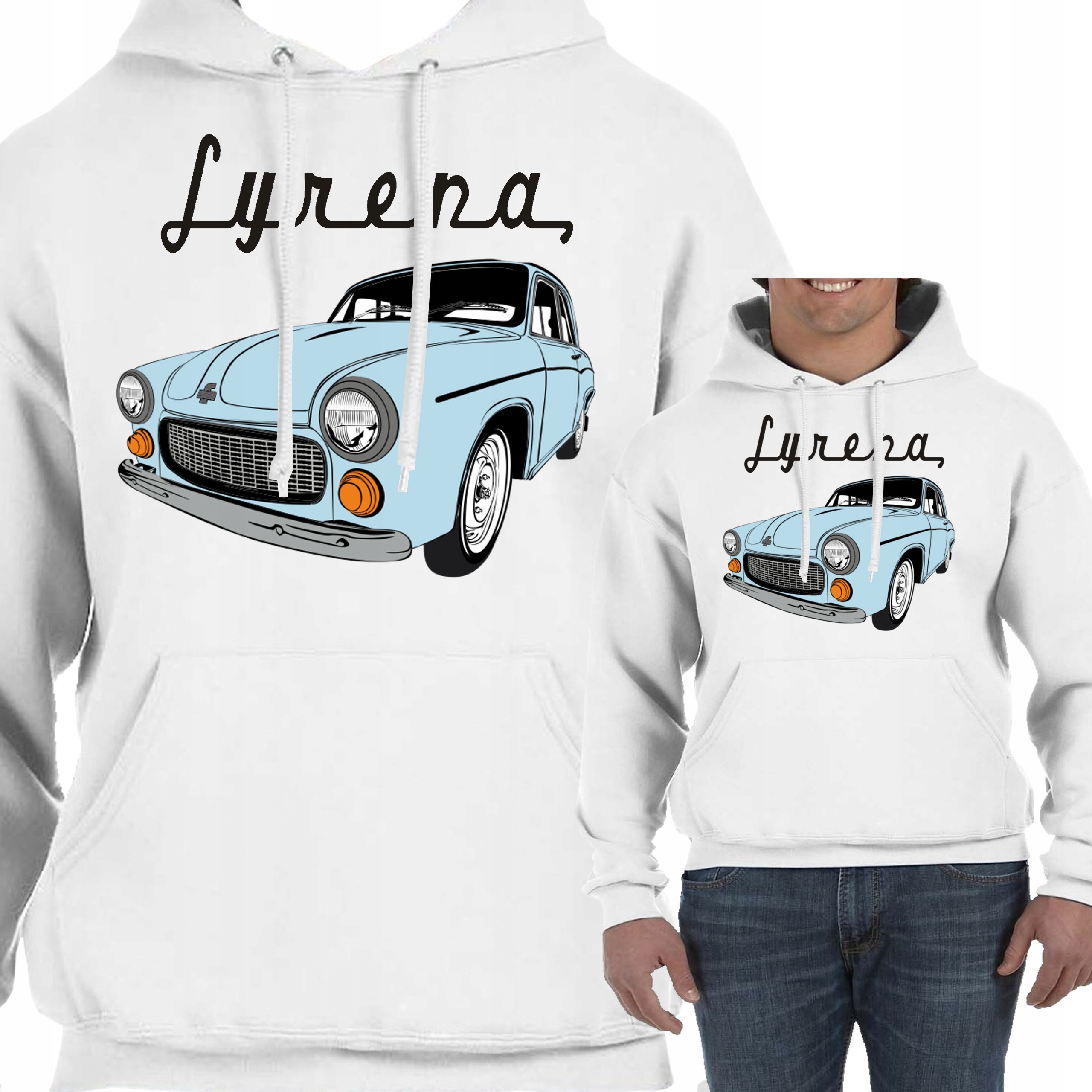 

Bluza Z Kapturem Syrenka Prl Syrenka Retro L 3080