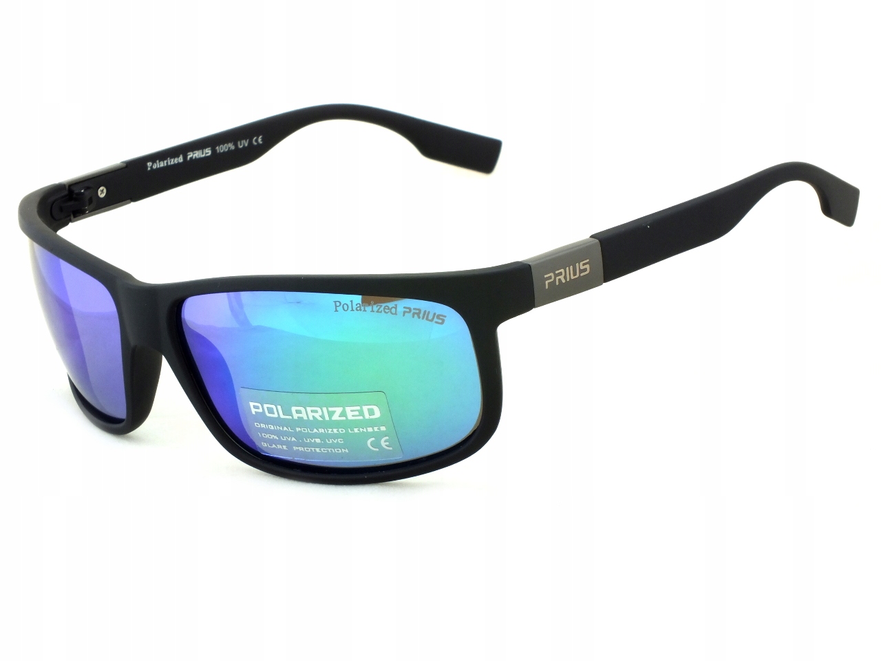 polarized Okulary Przeciwsłoneczne zielone lustra Damskie do biegania Sport