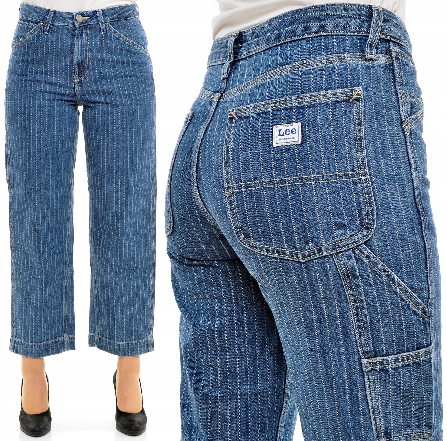 

Lee spodnie High wide leg Carpenter _ W28 L33