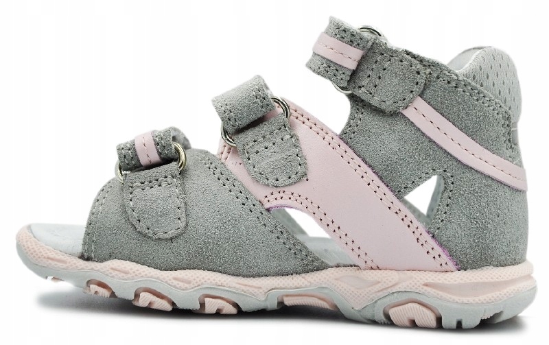 Sandały Dziewczęce Bartek t-11708-5/upa Różowe 24 Marka Bartek