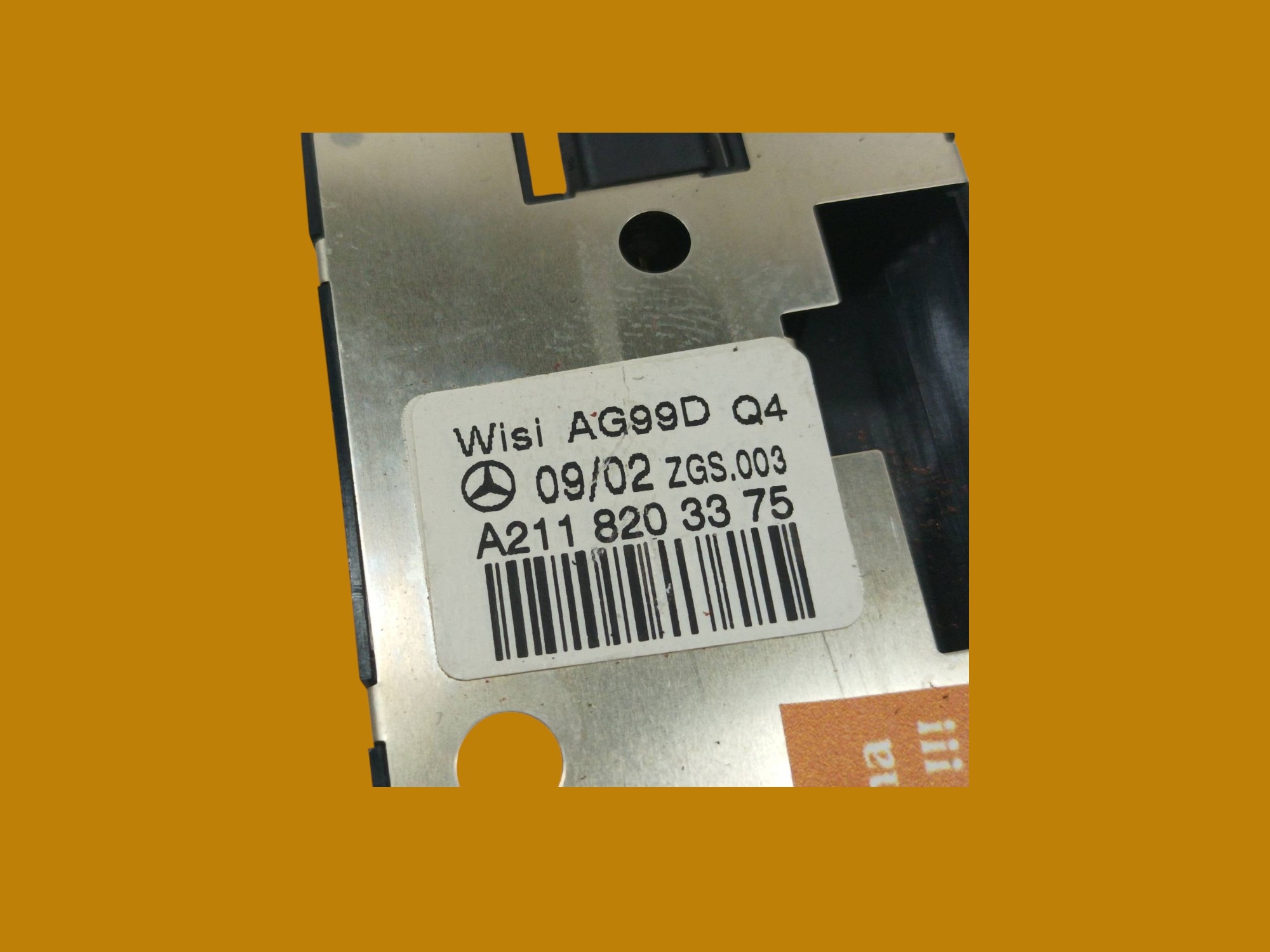 module amplifier ANTENY A2118203375 Mercedes-Benz S-klasa V 2005-2013 W221