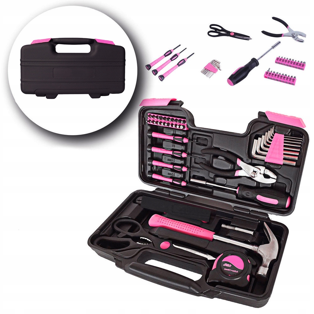 ZESTAW NARZĘDZI DLA KOBIET 39 ELEMENTÓW WALIZKA EAN (GTIN) 8711252177960