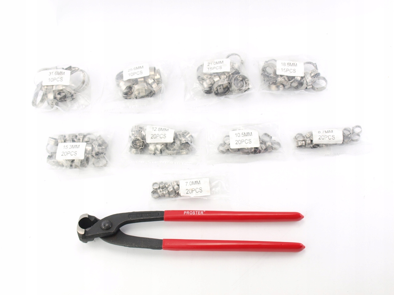 Proster Zestaw zaciskow ze szczypcami Producent code K4147Y5