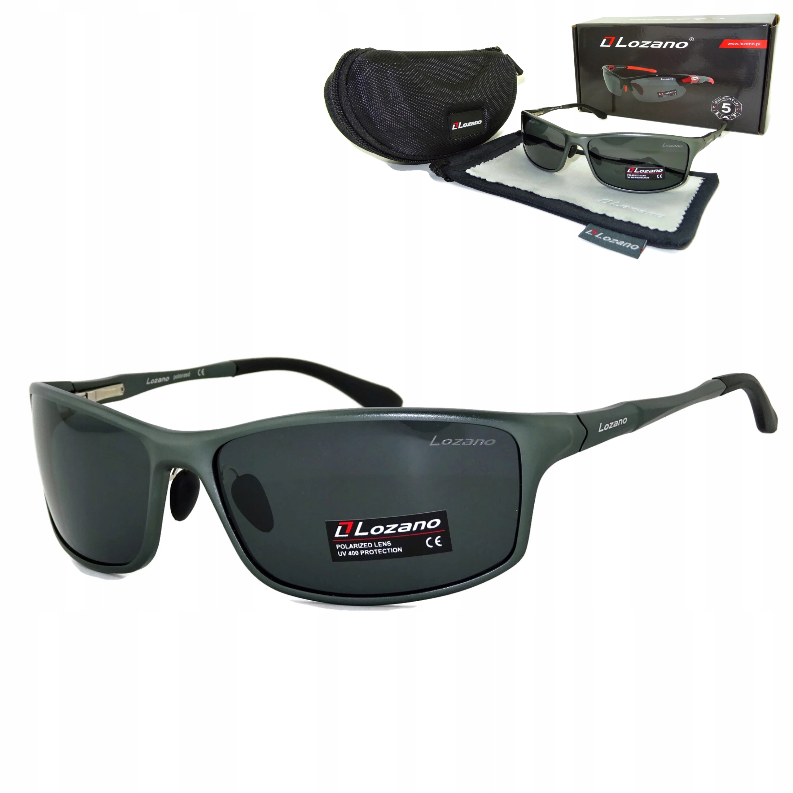 Pánské Polarizační Brýle Pro Řidiče Do Auta, Filtry, Uv Ochrana S Pouzdro