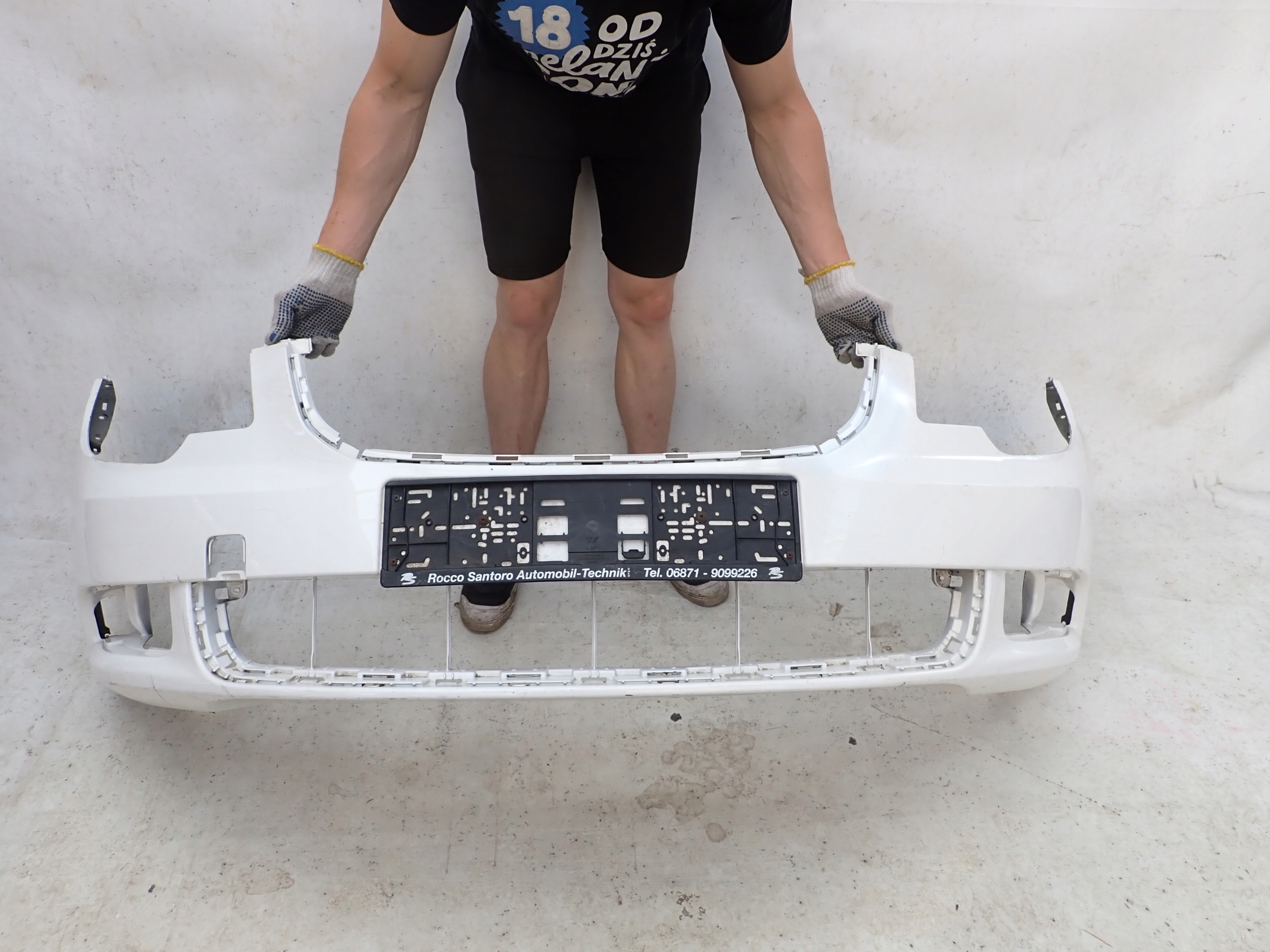 SKODA SUPERB II 08- bumper front front