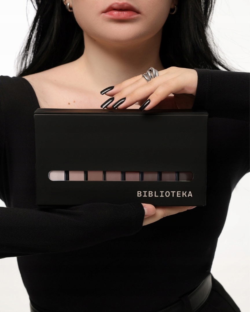 Biblioteka Mono Brown Gel Polish 33-40, 10 ml zestaw lakierów hybrydowych