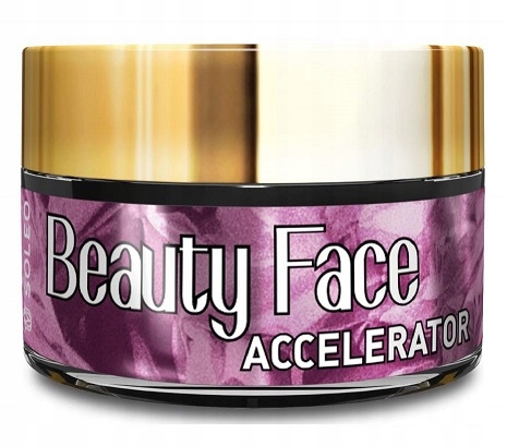Soleo Beauty Face krem do twarzy accelerator opalanie w solarium