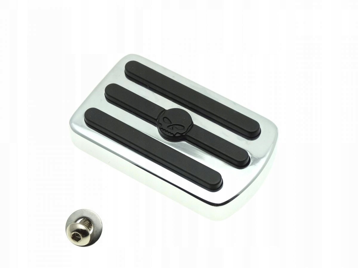 MT216-094 - НАКЛАДКА НА ПЕДАЛЬ ГАЛЬМА ХРОМ