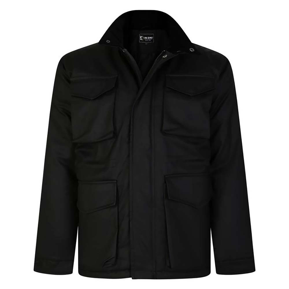 Kam bunda pánská Kbs KV127 nadměrná velikost 5XL černá