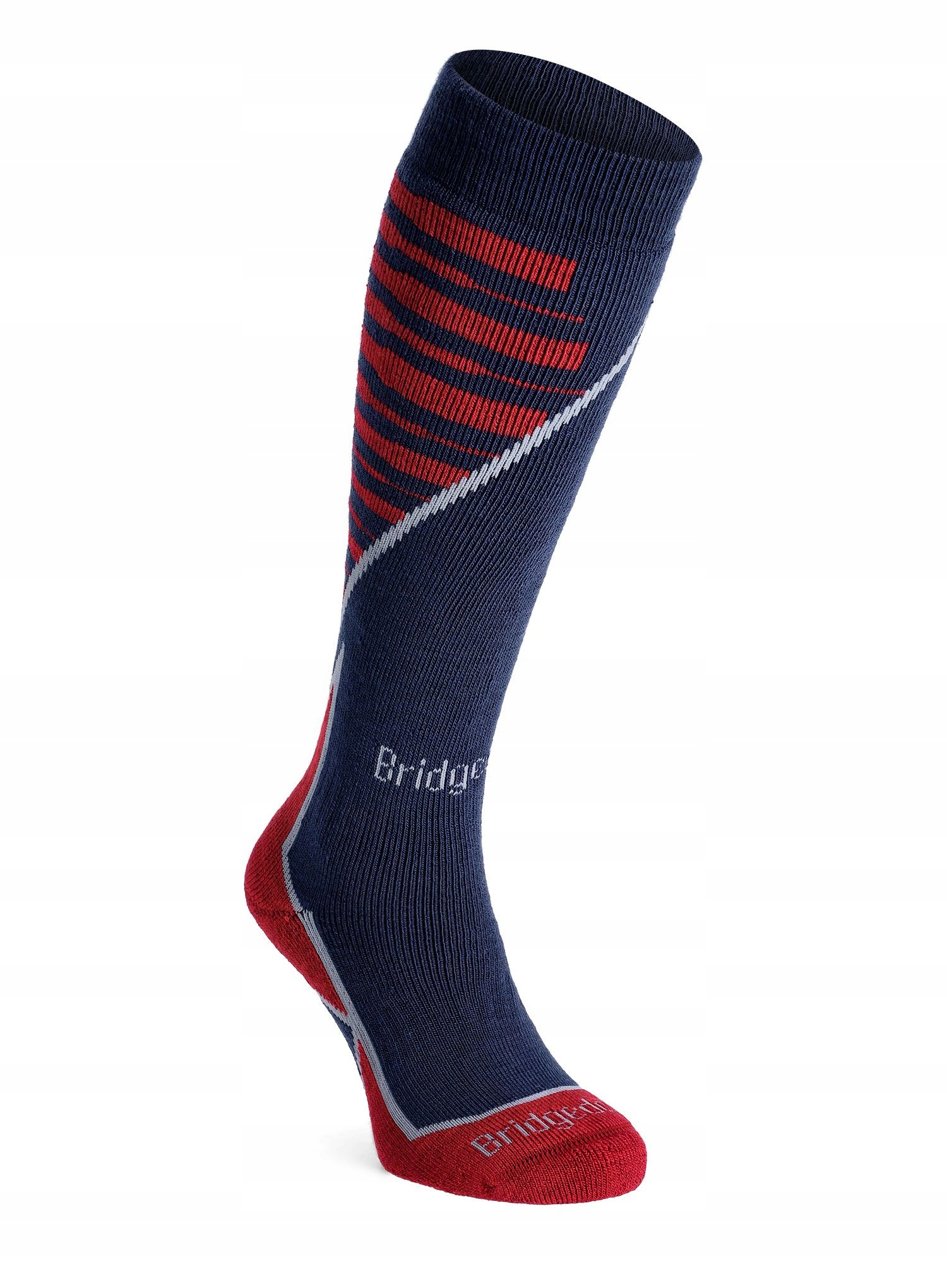 Skarpety narciarskie Bridgedale Ski Mw Plus navy/red 44-47