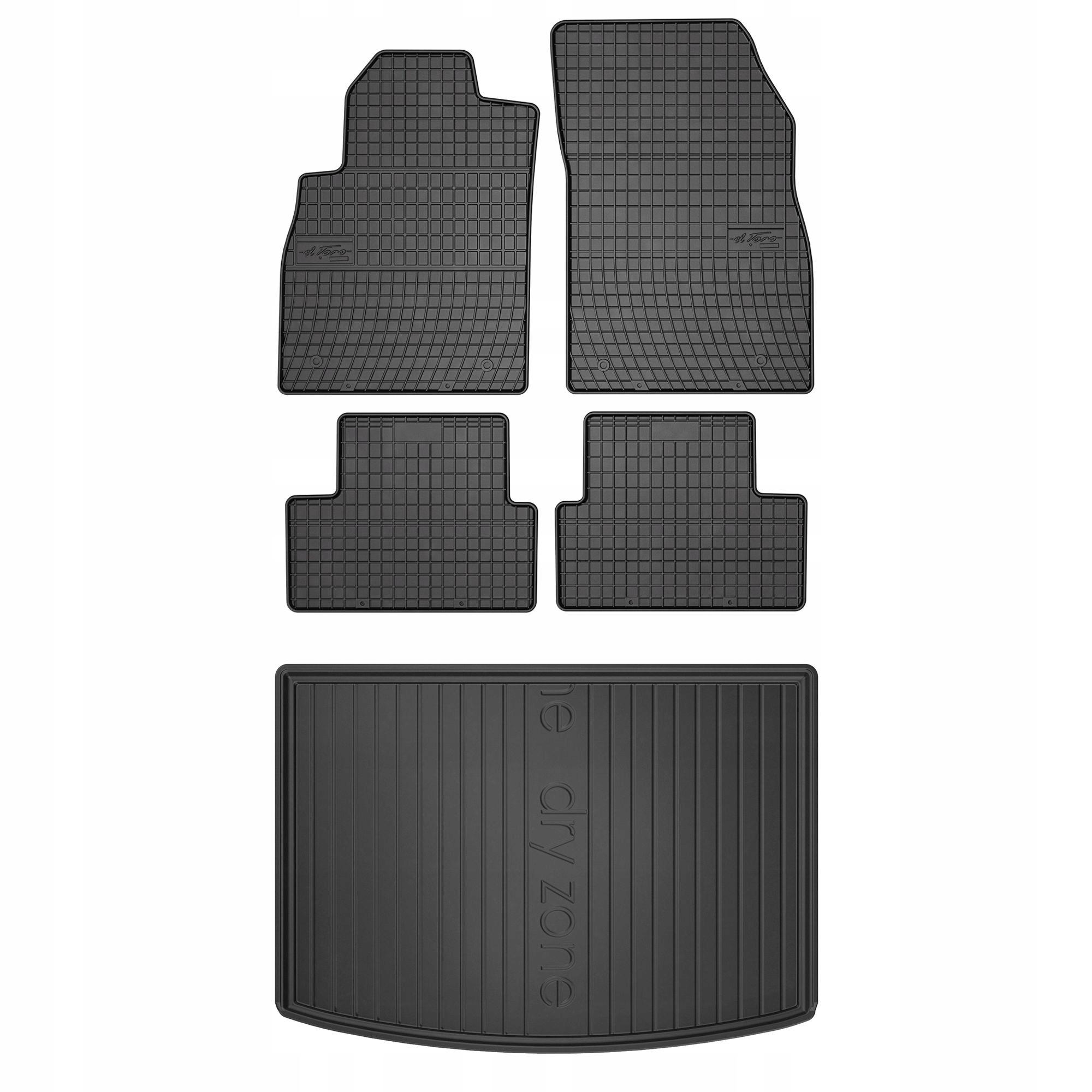 Gumové koberčeky a rohože SsangYong Korando IV od roku 2019