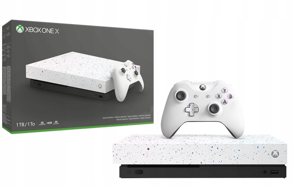 

Nowa Konsola Microsoft Xbox One X 4K 1TB Limited