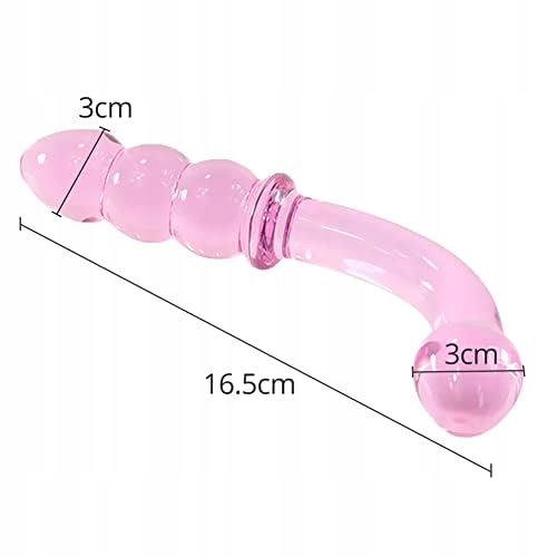 SXOVO Szklany Dildo Korek Analny Do Masażu Prostaty i Punktu G — miniatura 3
