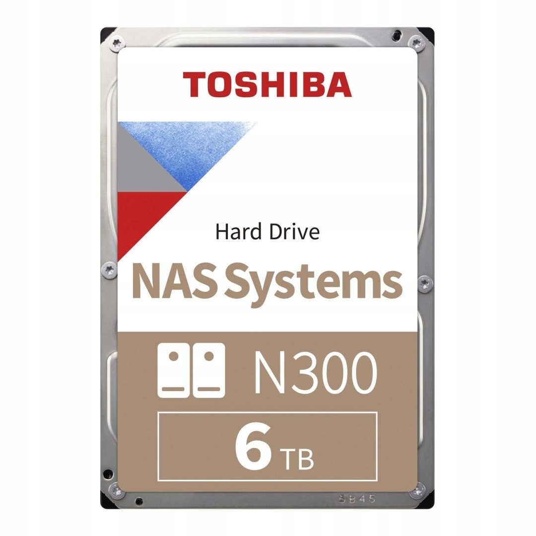 Disk Toshiba N300 MN10ADA600S 6TB 3,5" 7200 ot./min 512MB Sata III Nas Bulk