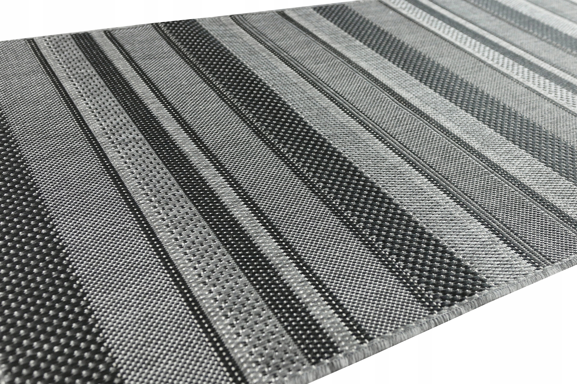 SZNURKOWY CHODNIK PODGUMOWANY 80 cm PASY - SZARY Długość 3000 cm