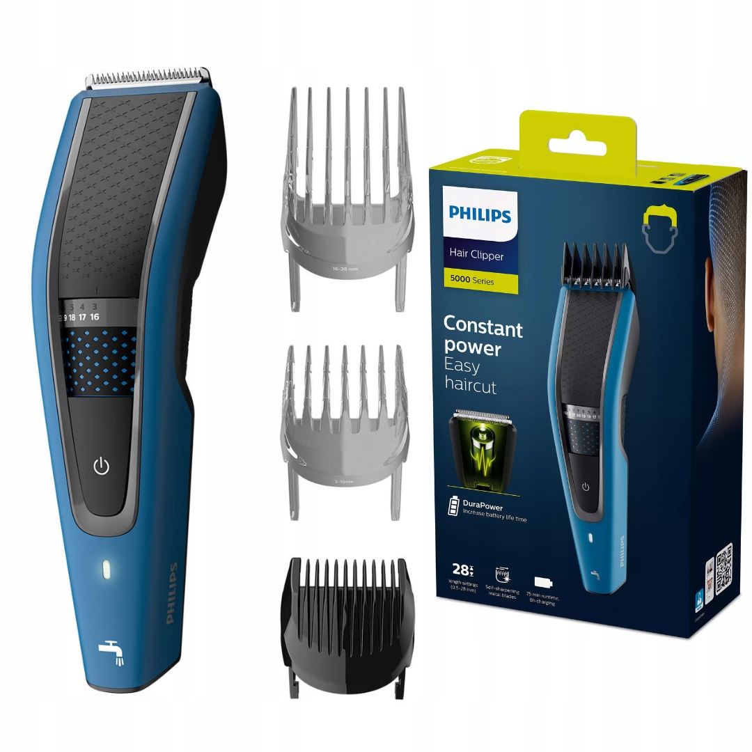 Maszynka Bezprzewodowa Do Strzyżenia Włosów I Brody Zarostu 2w1 Philips