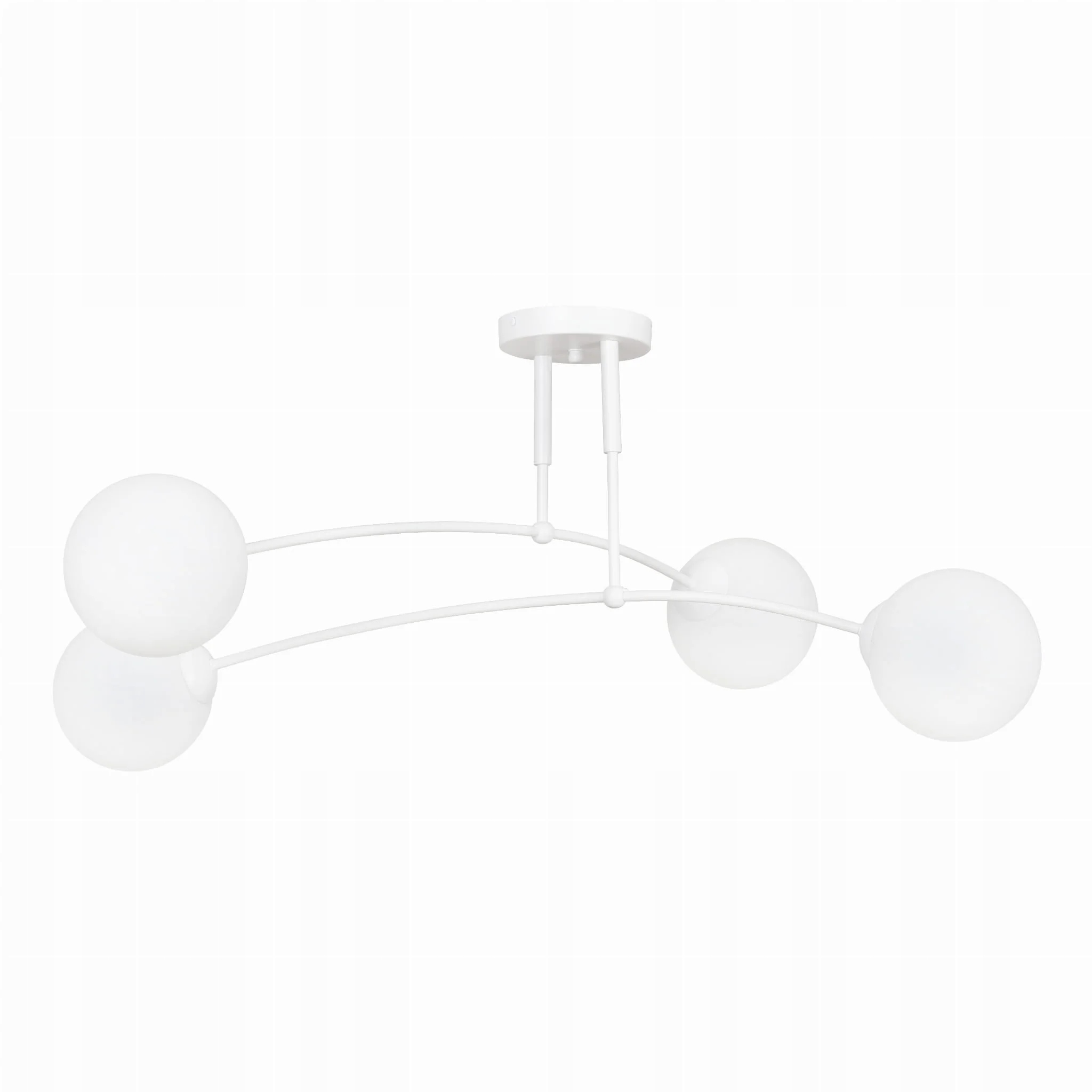 Stropná lampa Emibig Pregos 4xE14 10W Biela stmievateľná Emibig