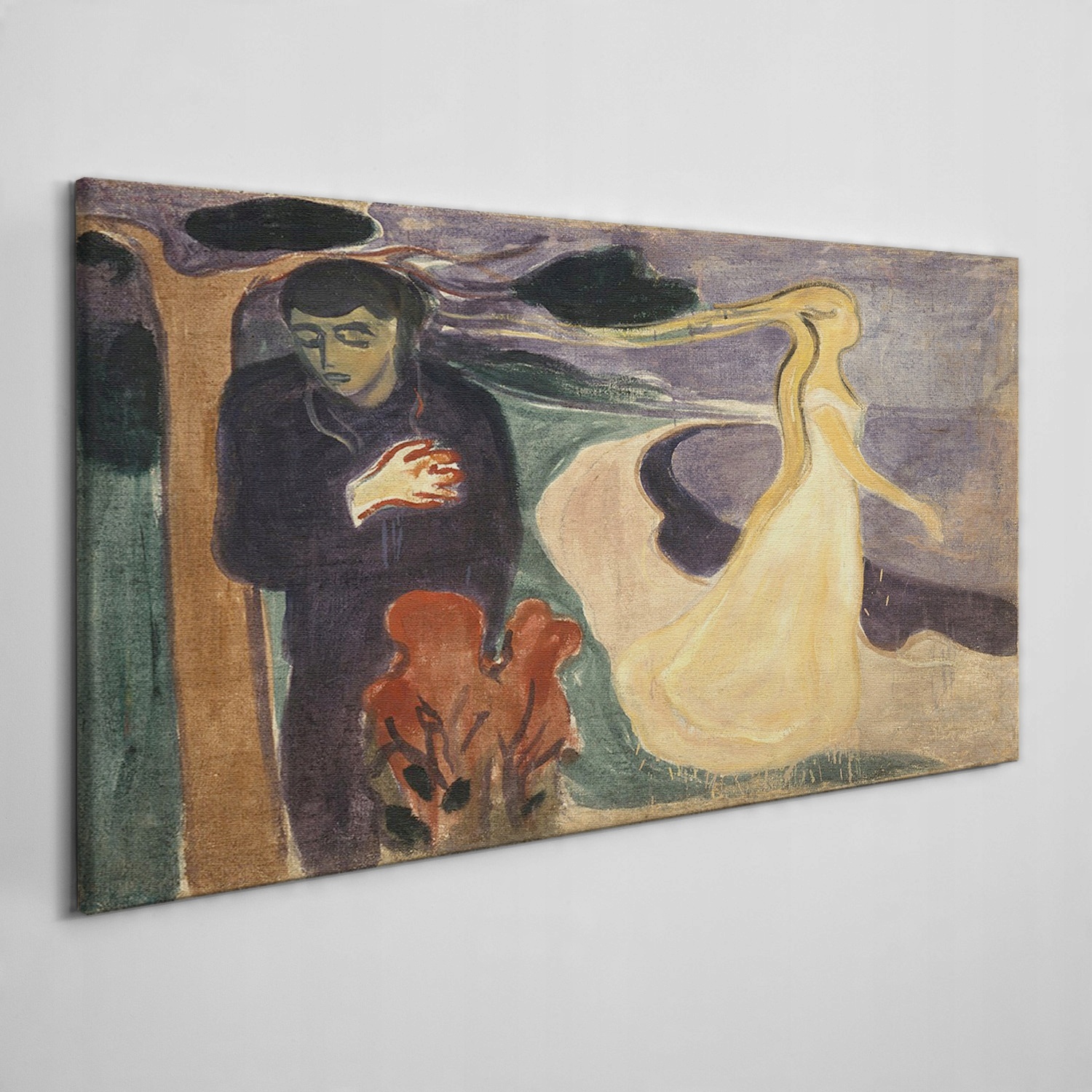 

Obraz na płótnie Separacja Edvard Munch 100x50 cm