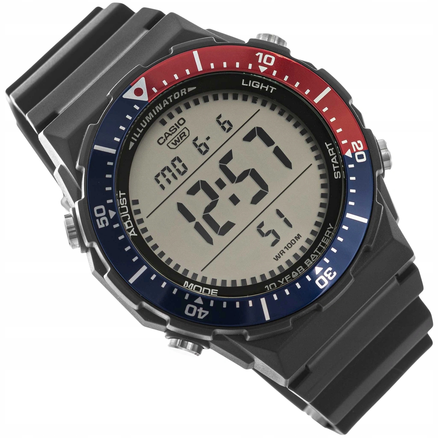 Pánské Hodinky Casio Casio AE-1700H-1A2VEF Černé Sportovní