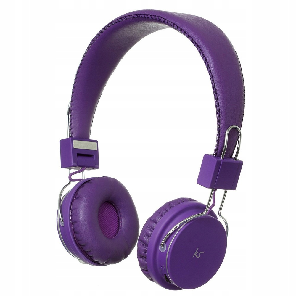 

Kitsound Manhattan Słuchawki nagłowne Bt fioletowe