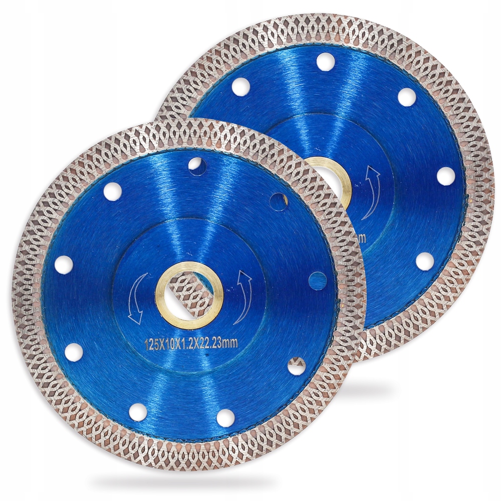

2x Tarcza Diamentowa Do Cięcia Gresu Płytek 125MM