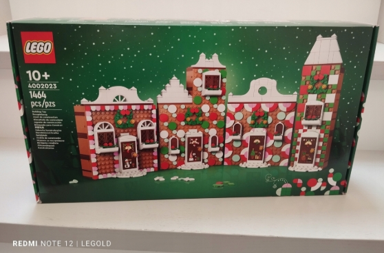 Lego 4002023 Perníkový Domeček Unikát Sada Nový Vánoční Dárek
