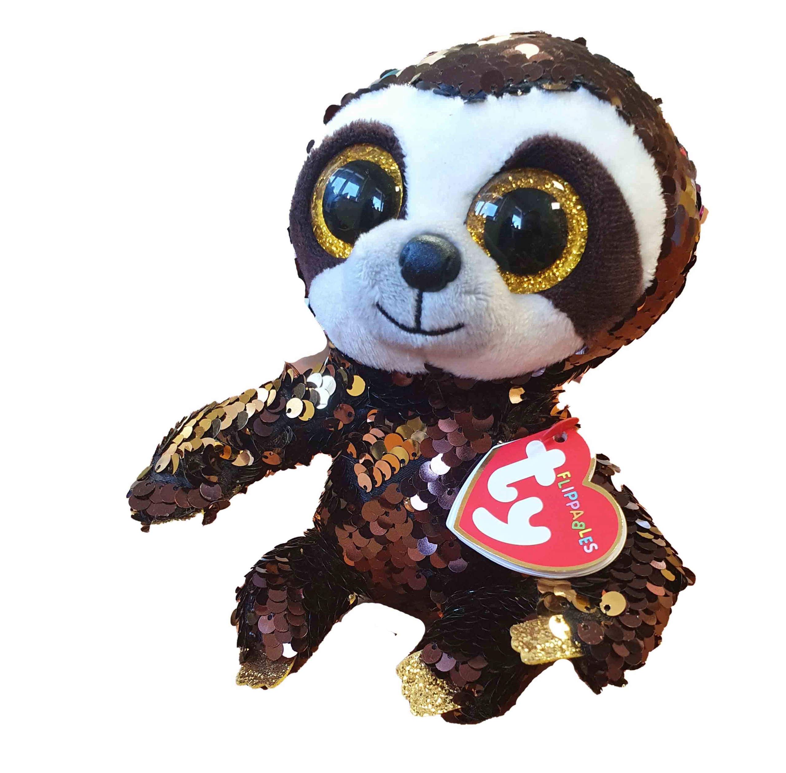 

Leniwiec Dangler 15cm Cekinowa Maskotka Ty