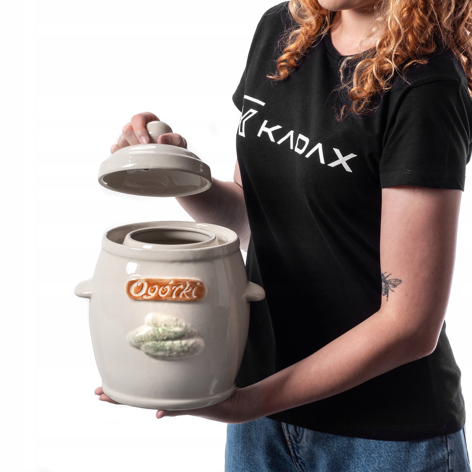 BECZKA DO KISZENIA OGÓRKÓW KAMIONKOWA 5L Pojemność 5 l