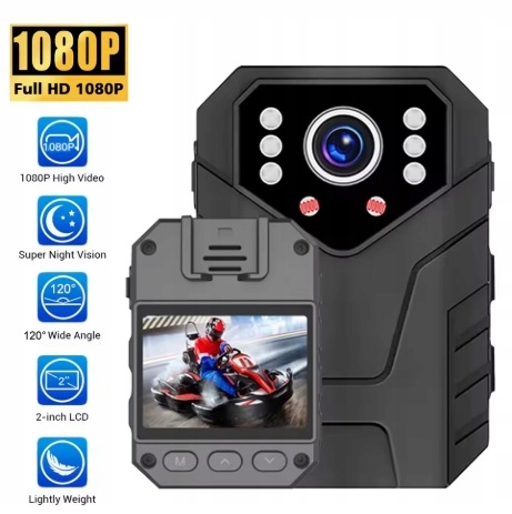 Duża kamera osobista nasobna cywilna interwencji ochrony prewencji