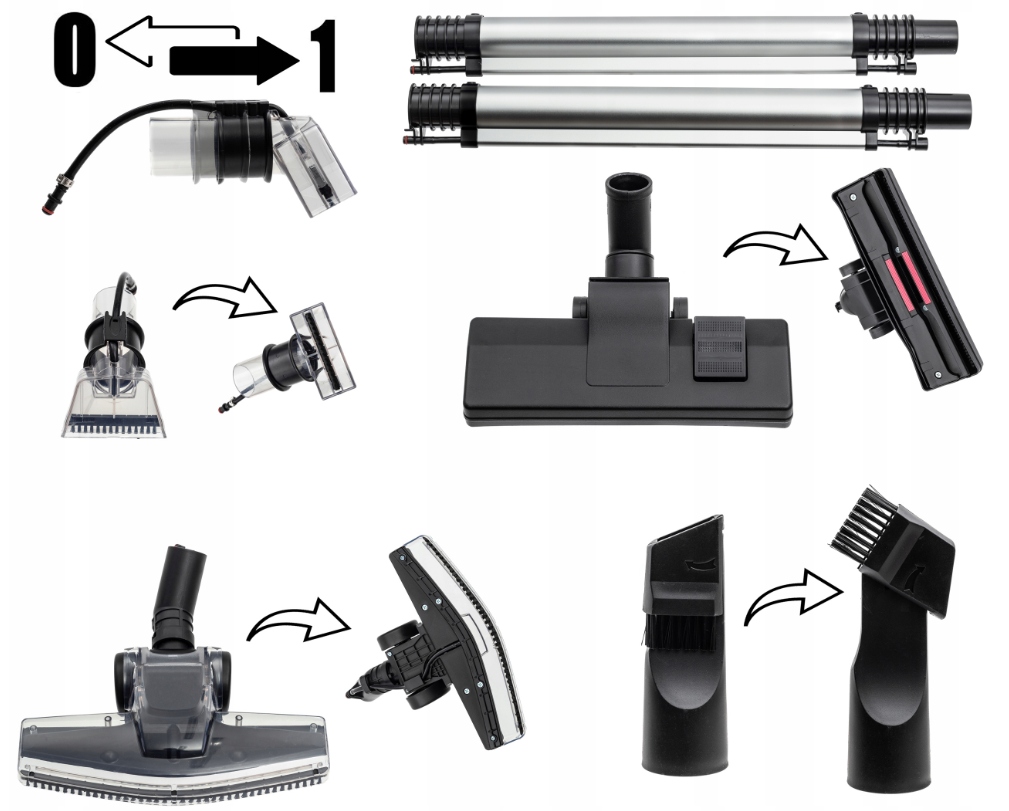 SUPER ODKURZACZ PIORĄCY 2000W MAX MOCY SSANIA RIWALL FUNKCJA PRANIA DYWANÓW Stan opakowania oryginalne