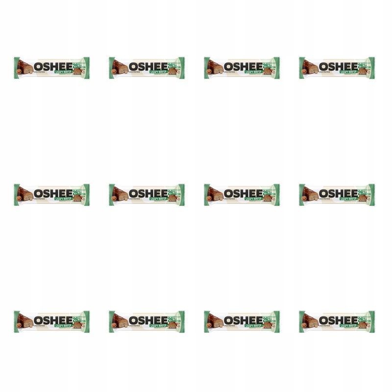 Oshee Crispy Proteine Bar Orzech 37g X12