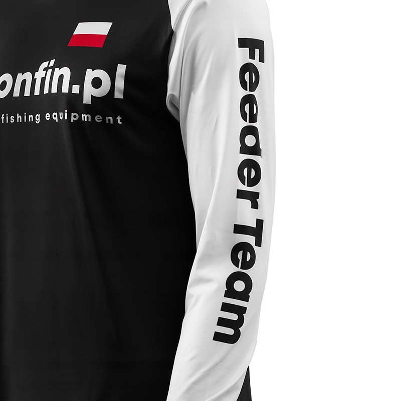 Koszulka Wędkarska T-Shirt Zawodnicza Z Logo Moonfin Długi Rękaw r. M Stan opakowania oryginalne