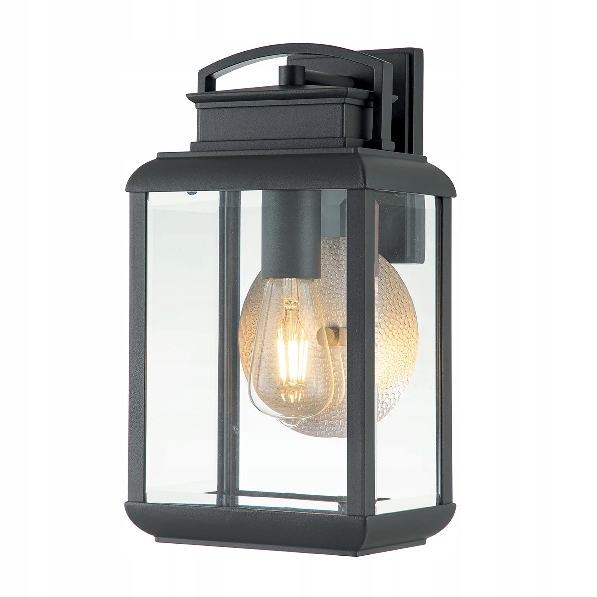 Vonkajšia nástenná lampa industriálna lampa grafitová IP44 Quoizel