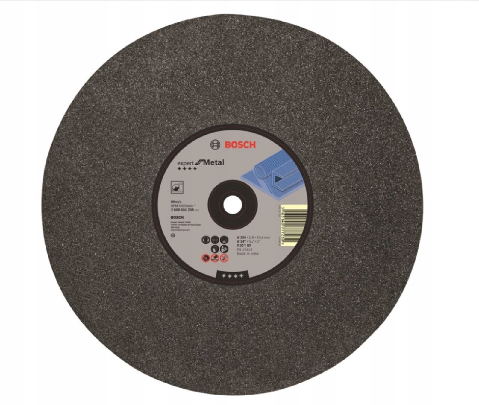 BOSCH TARCZA KORUNDOWA DO METALU 355 x 2,8 x 25,4