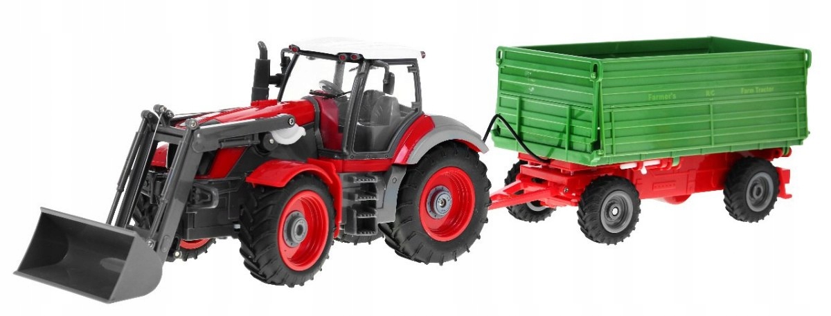TRAKTOR Z PRZYCZEPĄ R/C ZDALNIE STEROWANY PILOT Kod producenta E355-003