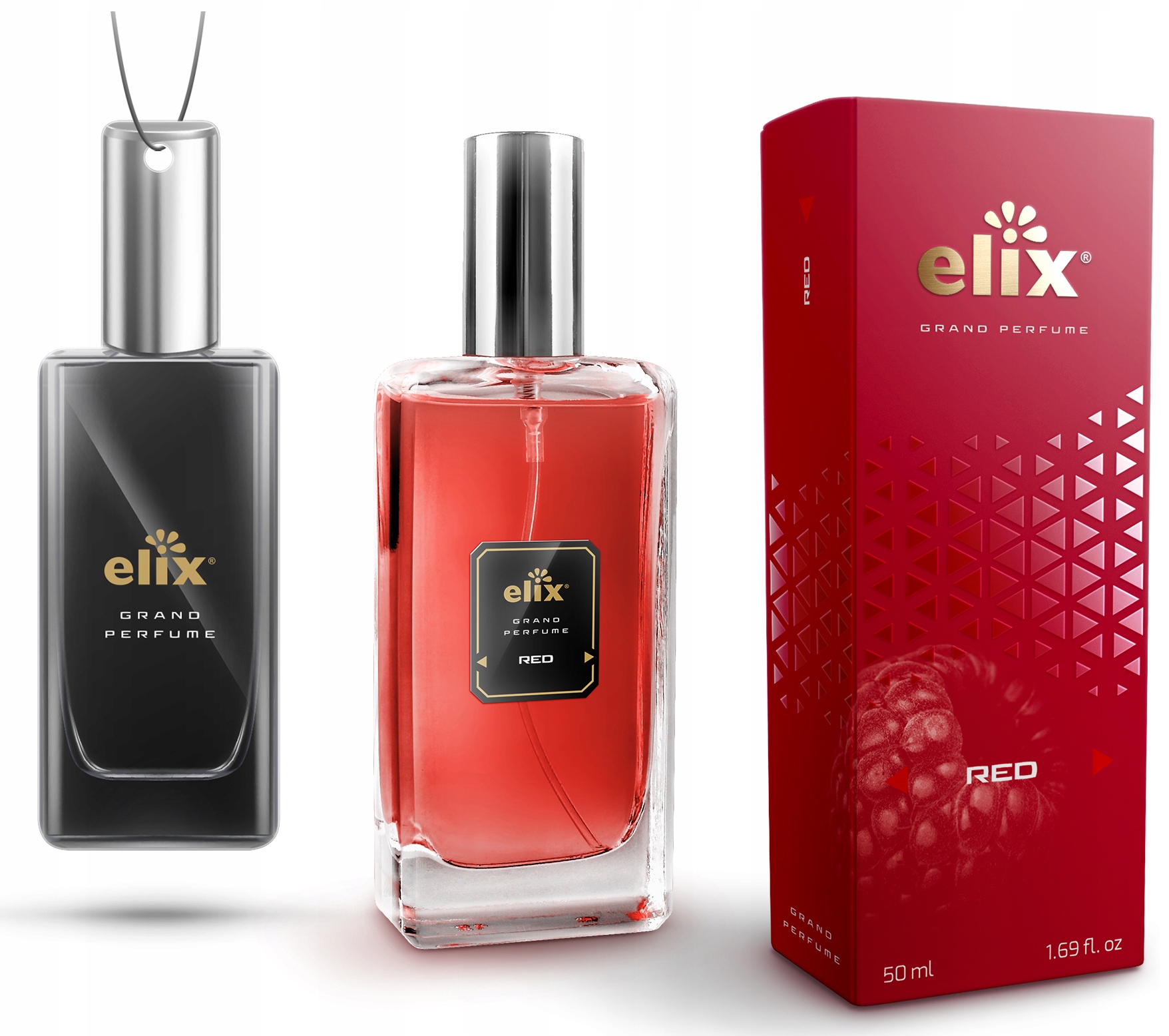 

Perfumy do auta z zawieszką zapach Red Fruits