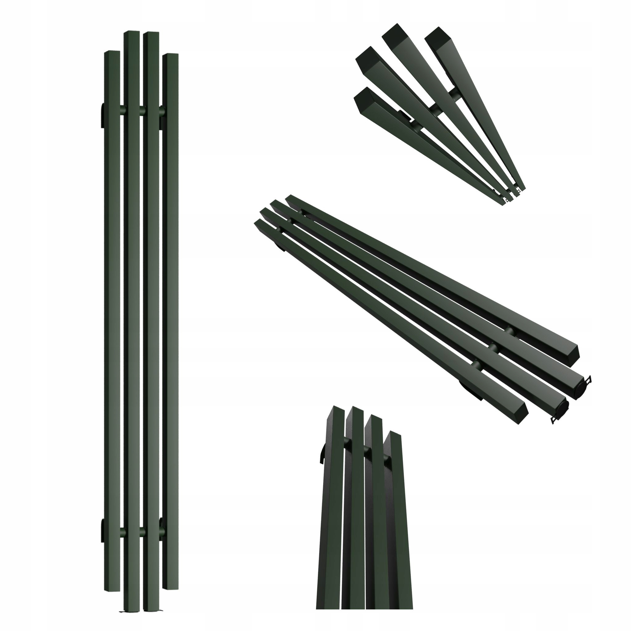 Dekorativní radiátor Bigben 140x18 zelený