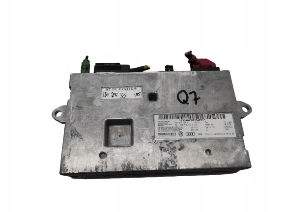 AUDI Q7 4L 05- MODUŁ STEROWNIK MMI 4E0035729A