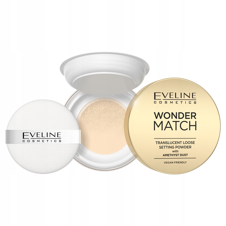 

Eveline Wonder Match Puder utrwalający z pyłkiem