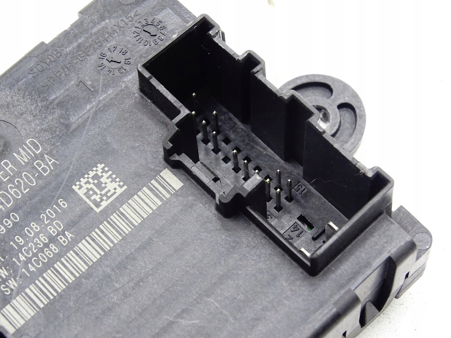 control unit module door left rear part rear JAGUAR XE X760 GJ32-14D620-BA