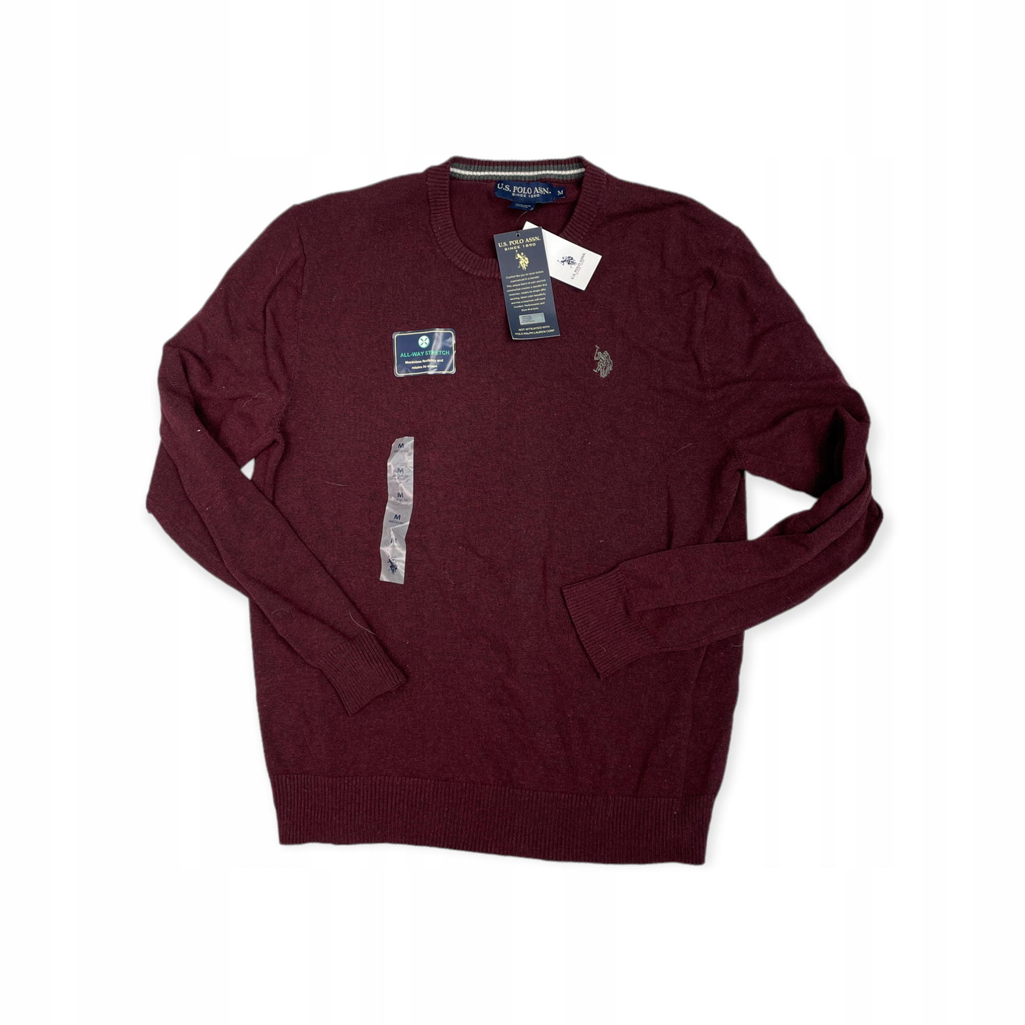 Pánský svetr s dlouhým rukávem U.s Polo Assn, velikost M