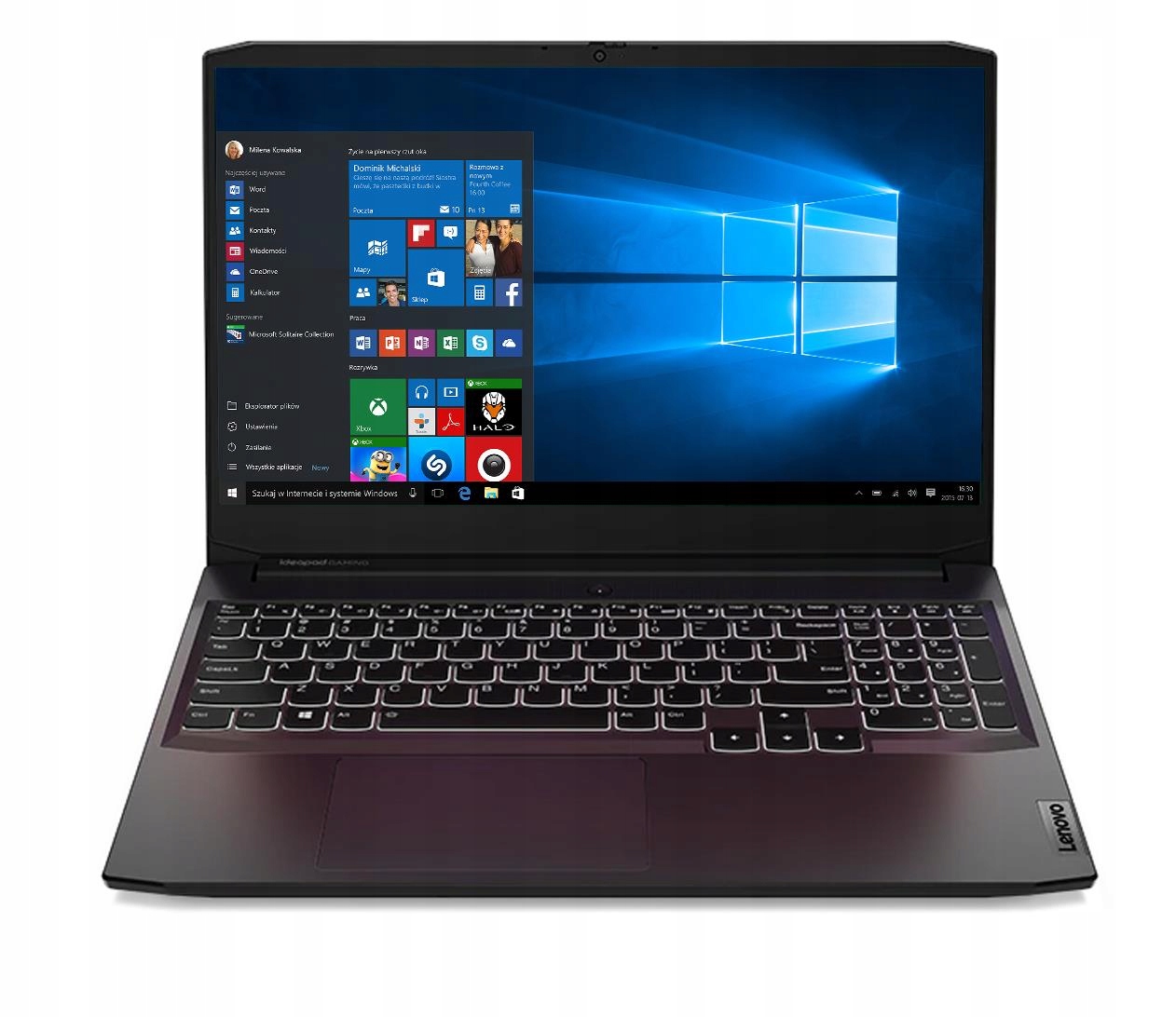 

Lenovo IdeaPad Gaming 3-15 R5 16GB 512SSD 3050 W10