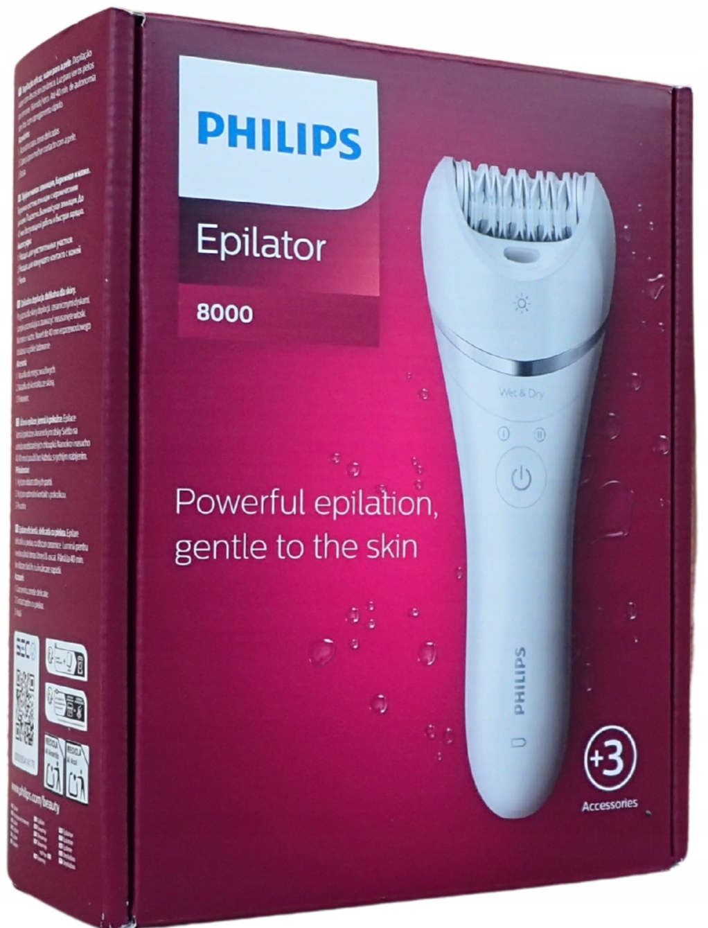 Depilátor pre nohy Bikini Pach Philips BRE700/00 príslušenstvo