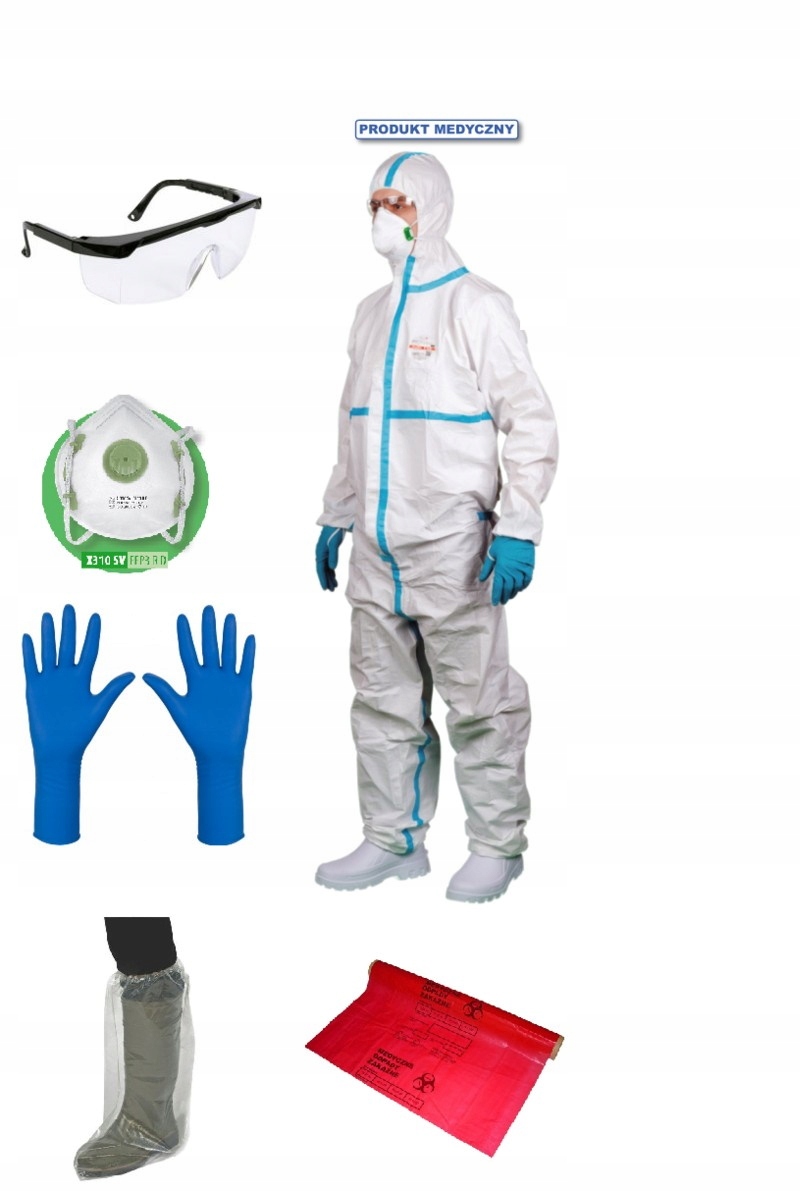 

Indywidualny zestaw ochrony biologicznej Izob BIO2